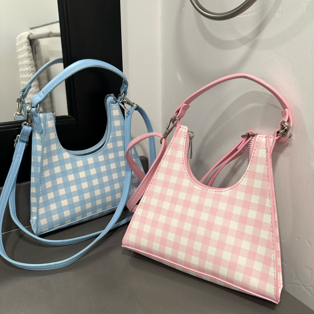 Gingham Purses Never Worn